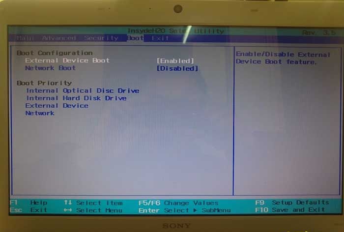 sony�Pӛ�����bϵ�ybios�O��