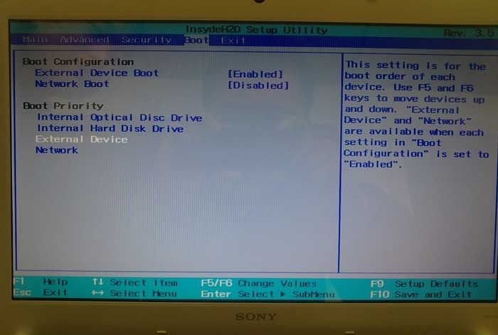 sony�Pӛ�����bϵ�ybios�O��