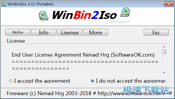 bin�ļ��D(zhu��n)�Qiso��ʽ�������d_WinBin2Iso 3.16 �ٷ��汾32/64λ