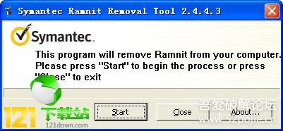 Ramnit������������(Symantec Ramnit Removal Tool) v2.4.3���M�汾