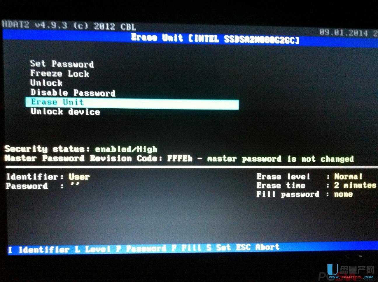 ��ô�ossd��Secure Erase��ȫ��������HDAT2 SE�����̳�