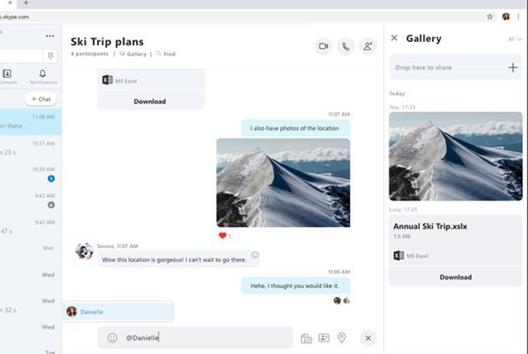 ΢ܛ�Ƴ��°��Skype for Web���գ�����֧��Linux��ChromeOS