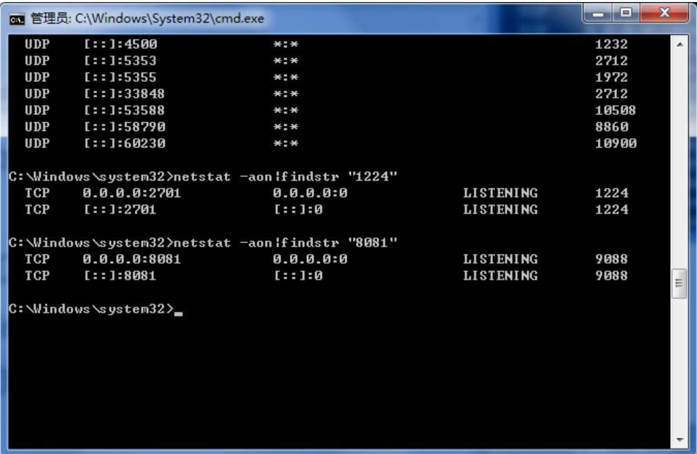 �鿴widow��Linux�˿ڱ�ռ��