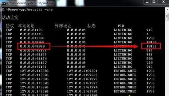 Windows 7ϵ�y(t��ng)��?ji��n)��?d��ng)Tomcat��ʾ8080�˿ڱ�ռ��