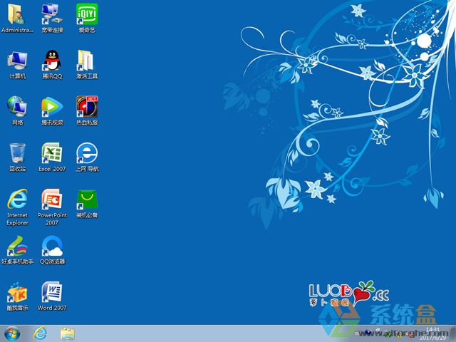 �}���҈@ GHOST WIN7 SP1 X86 ��Ş��(w��n)���� V2017.07 (32λ)
