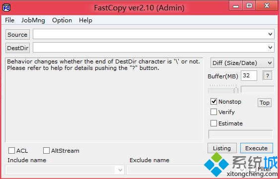 Win8ϵ�y(t��ng)�ù���FastCopy�O�ُ�(f��)�ƴ��ļ��ķ���