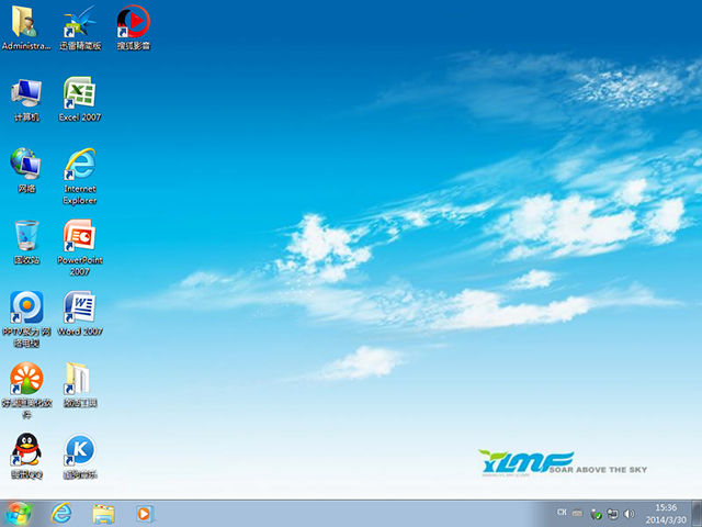 ����ľ�L GHOST Win7 SP1 x86 ������ذ� V2014.03