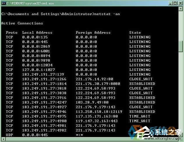 XP��δ��_����˿ڣ�