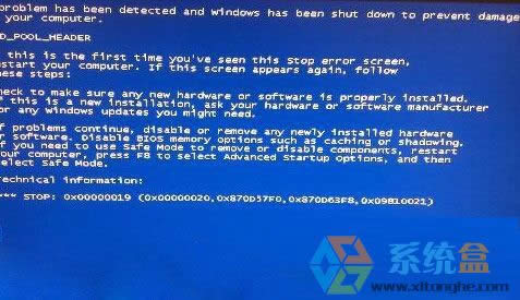 xpϵ�y(t��ng)һֱ�{��������ʾ���a0x00000019����r��ô�k��