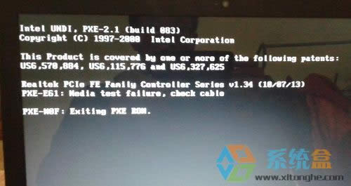 xpϵ�y��X�_�C�@ʾexiting pxe rom����ô�����أ�