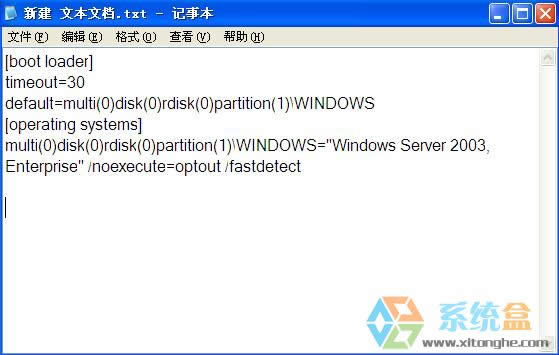 XPϵ�y�_�C���Fboot.ini�Ƿ����Z���ͨ�^�����Q